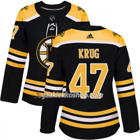 Nainen NHL Boston Bruins Pelipaita Torey Krug 47 Adidas 2017-2018 Musta Authentic Nainen NHL Boston Bruins Pelipaita Torey Krug 47 Adidas 2017-2018 Musta Authentic